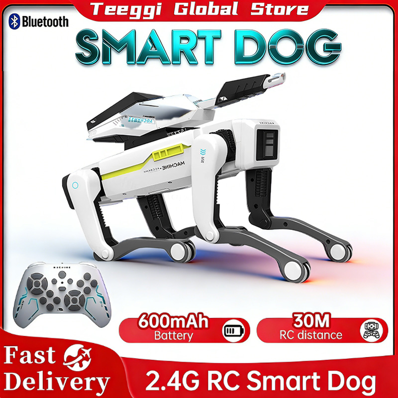 Kids Education Free App - Teeggi Cane Robot AI RC Programmabile