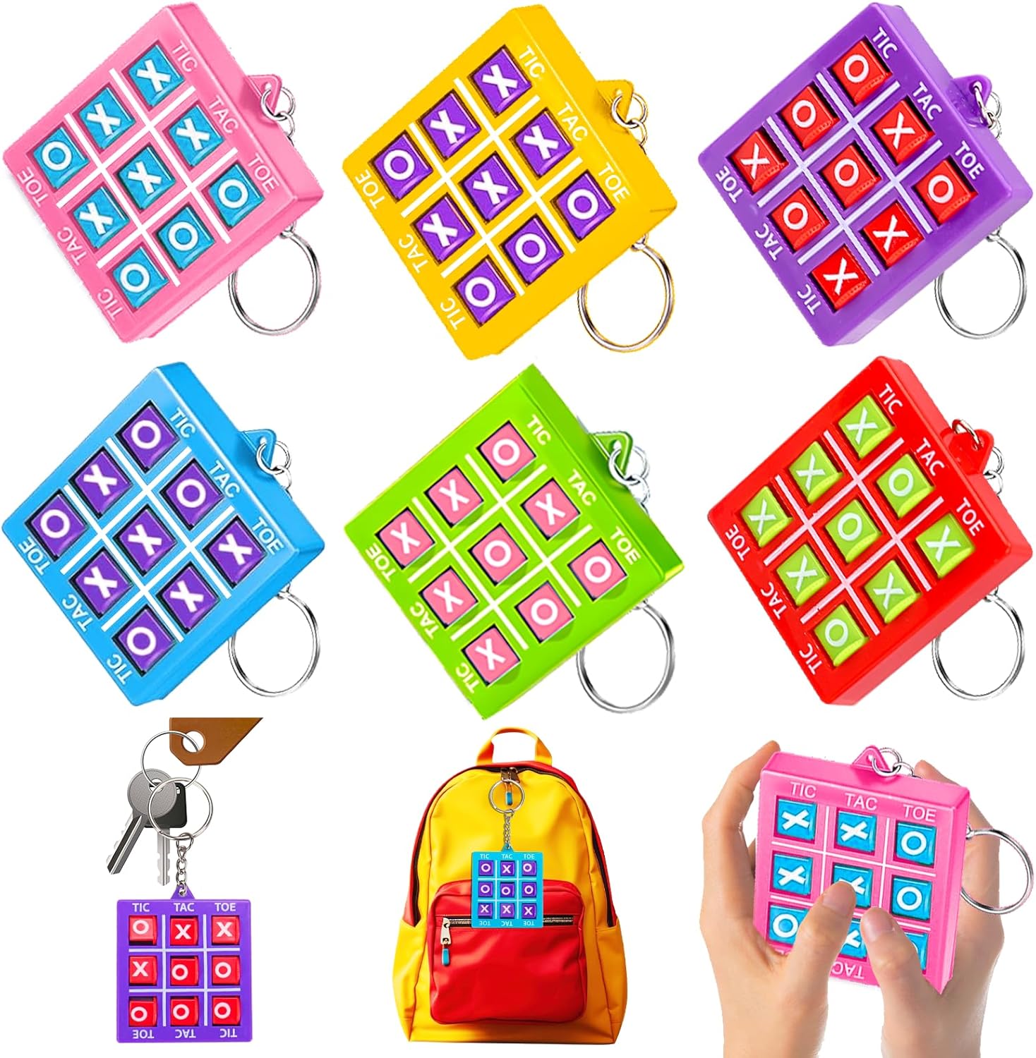 Kids Education Number - Gioco Tic Tac Toe 1/8 pezzi,