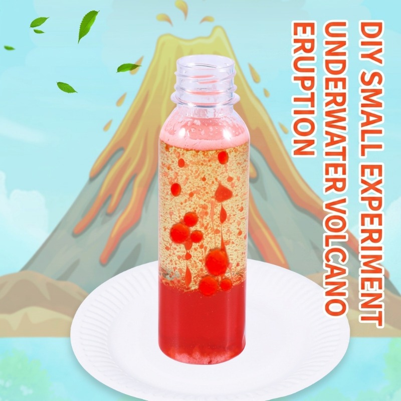 Science Kit Volcano - Kit Esperimento Scientifico STEM 3D: Eruzione