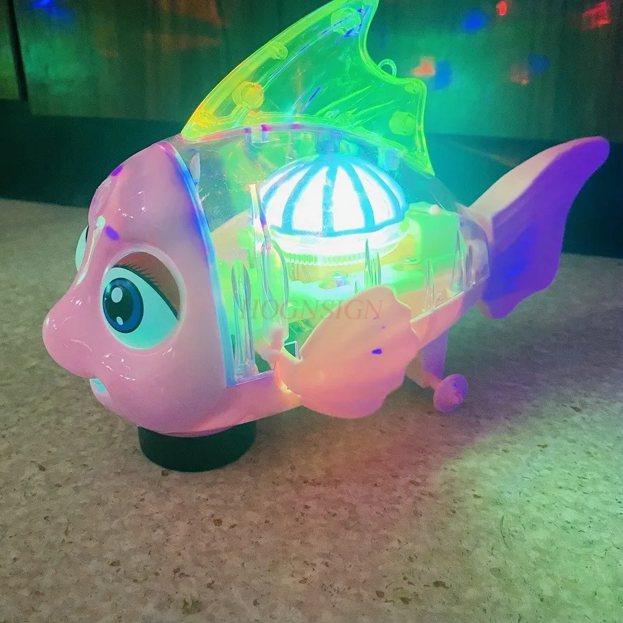 Kids Education Reels - Giocattolo robotico per pesci da nuoto: