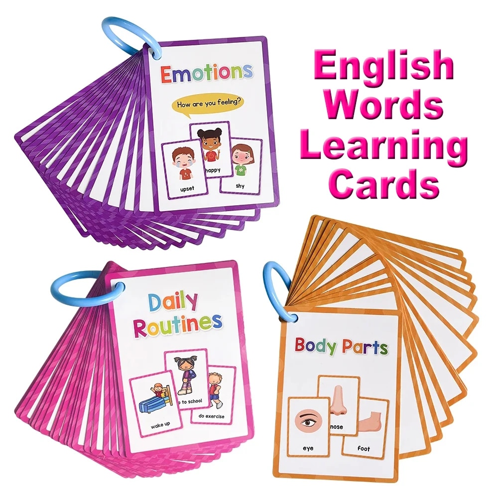Kids Education Words - Montessori Bambini che imparano parole inglesi