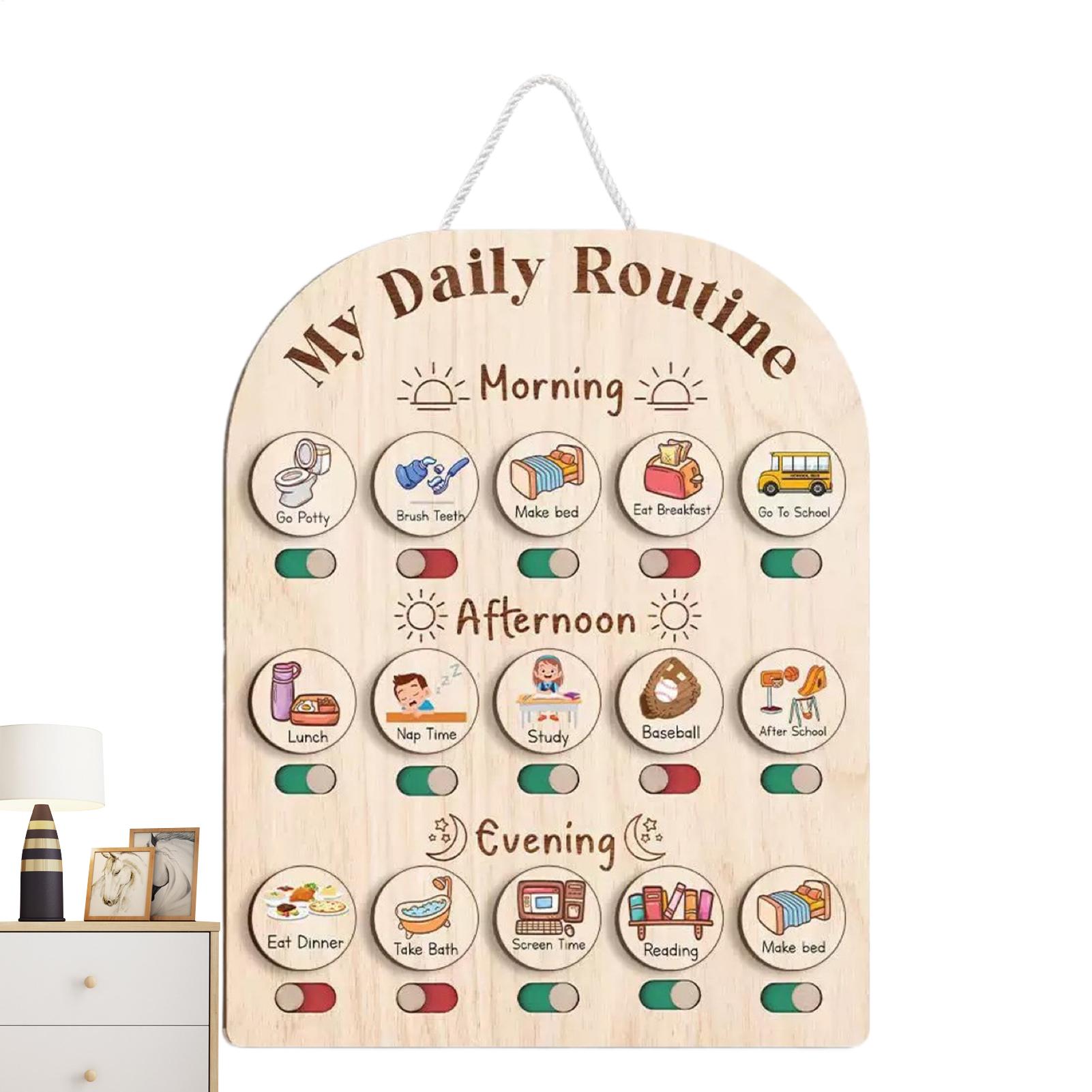Kids Education Planner - Programma visivo per bambini Tabella di