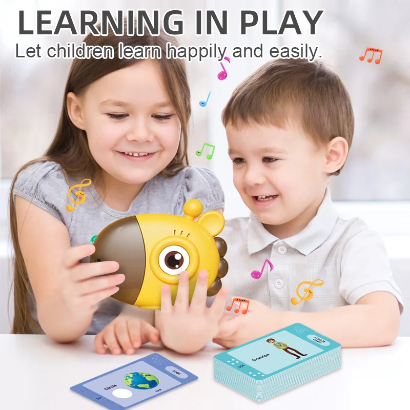 Giraffa Lettore di schede flas - Kids Education Words recensione e prezzo