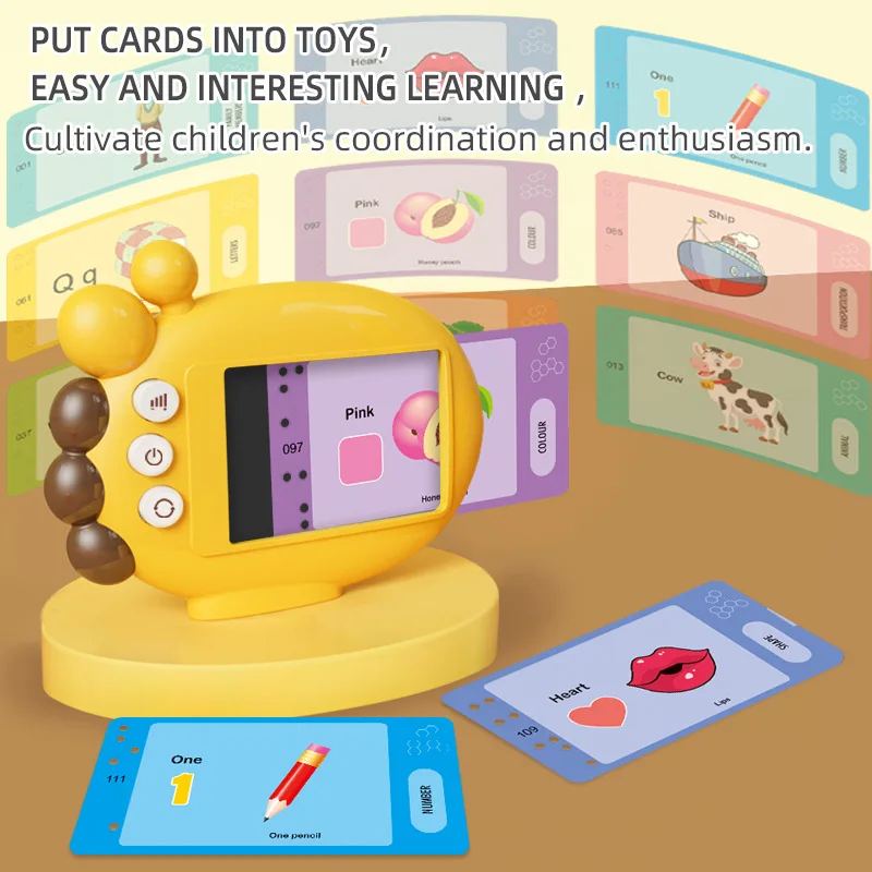 Giraffa Lettore di schede flas - Kids Education Words recensione e prezzo