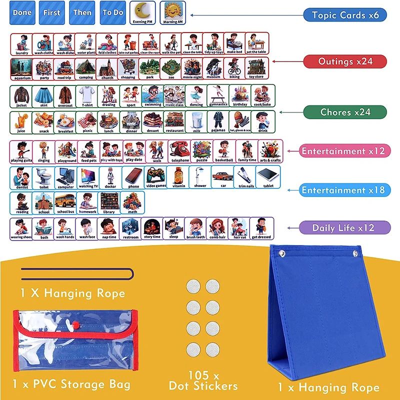 Calendario Visivo per Bambini  - Kids Education Planner recensione e prezzo