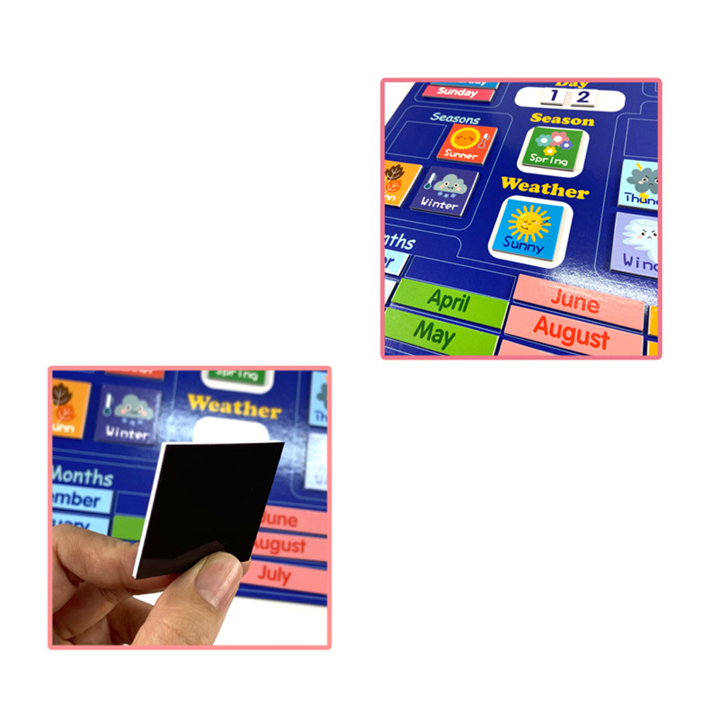 Calendario in legno calendario - Kids Education Planner recensione e prezzo