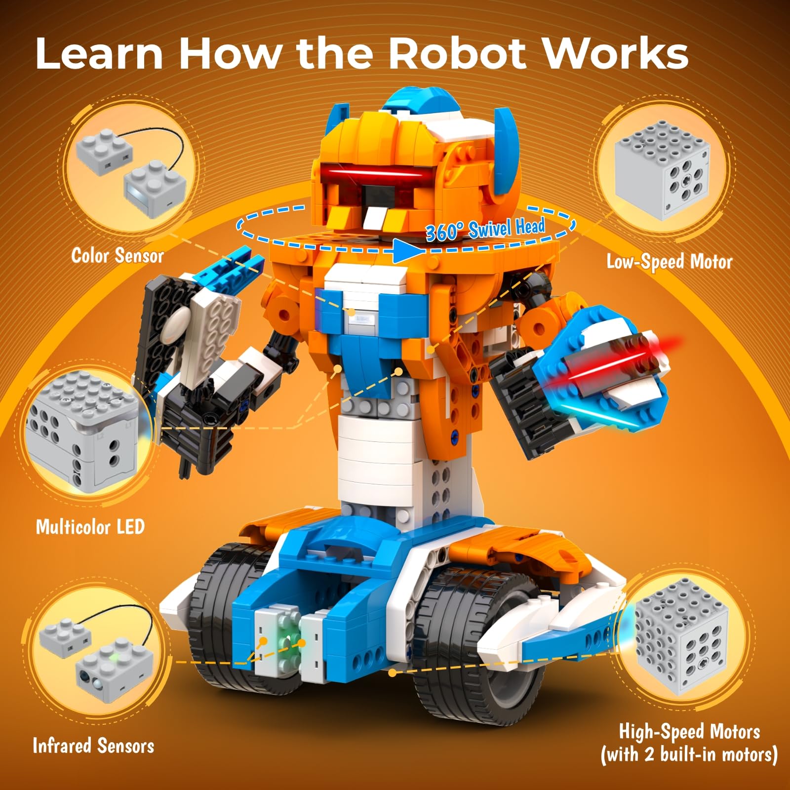 Kit di Costruzione Robot Apito - Kids Education Free App recensione e prezzo