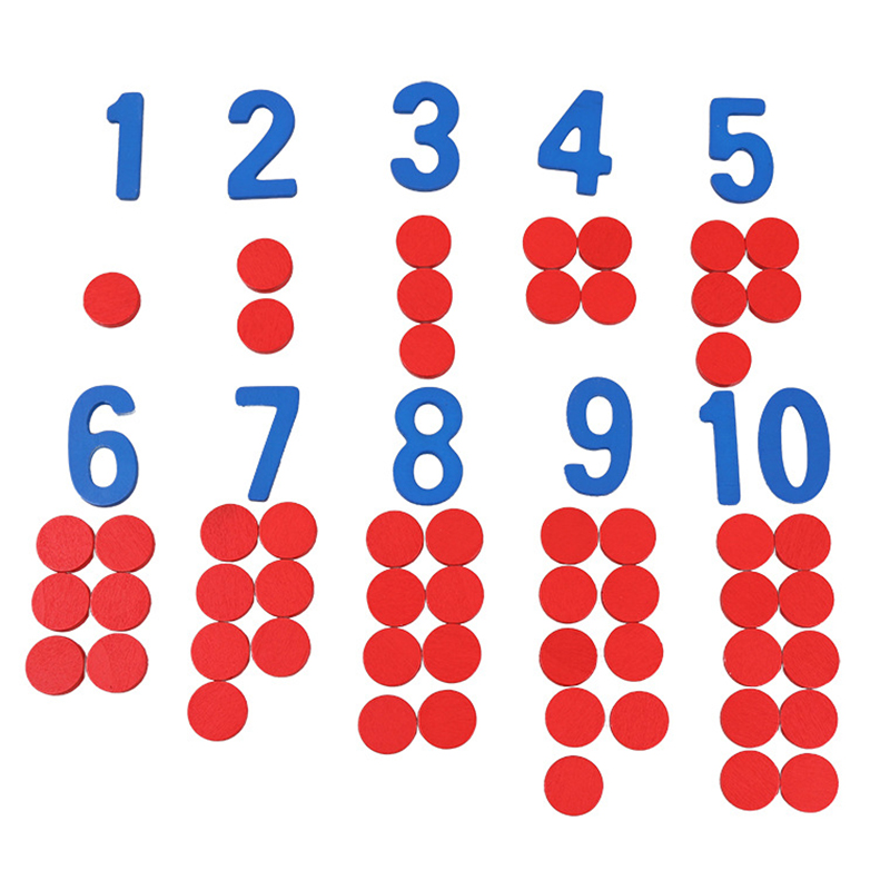 Carte cognitive Montessori in  - Kids Education Number recensione e prezzo