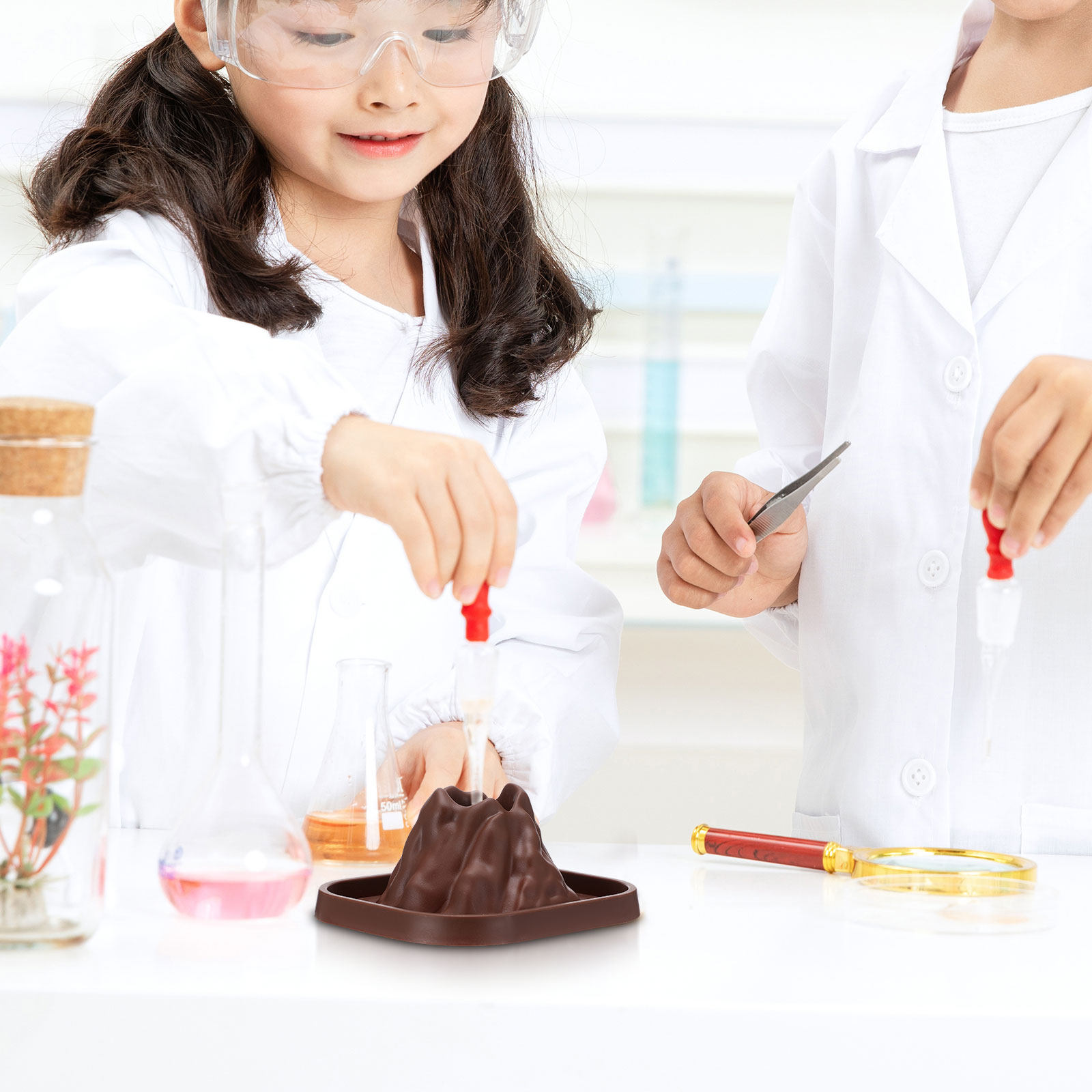 Kit di 10 Stampi per Vulcano p - Science Kit Volcano recensione e prezzo