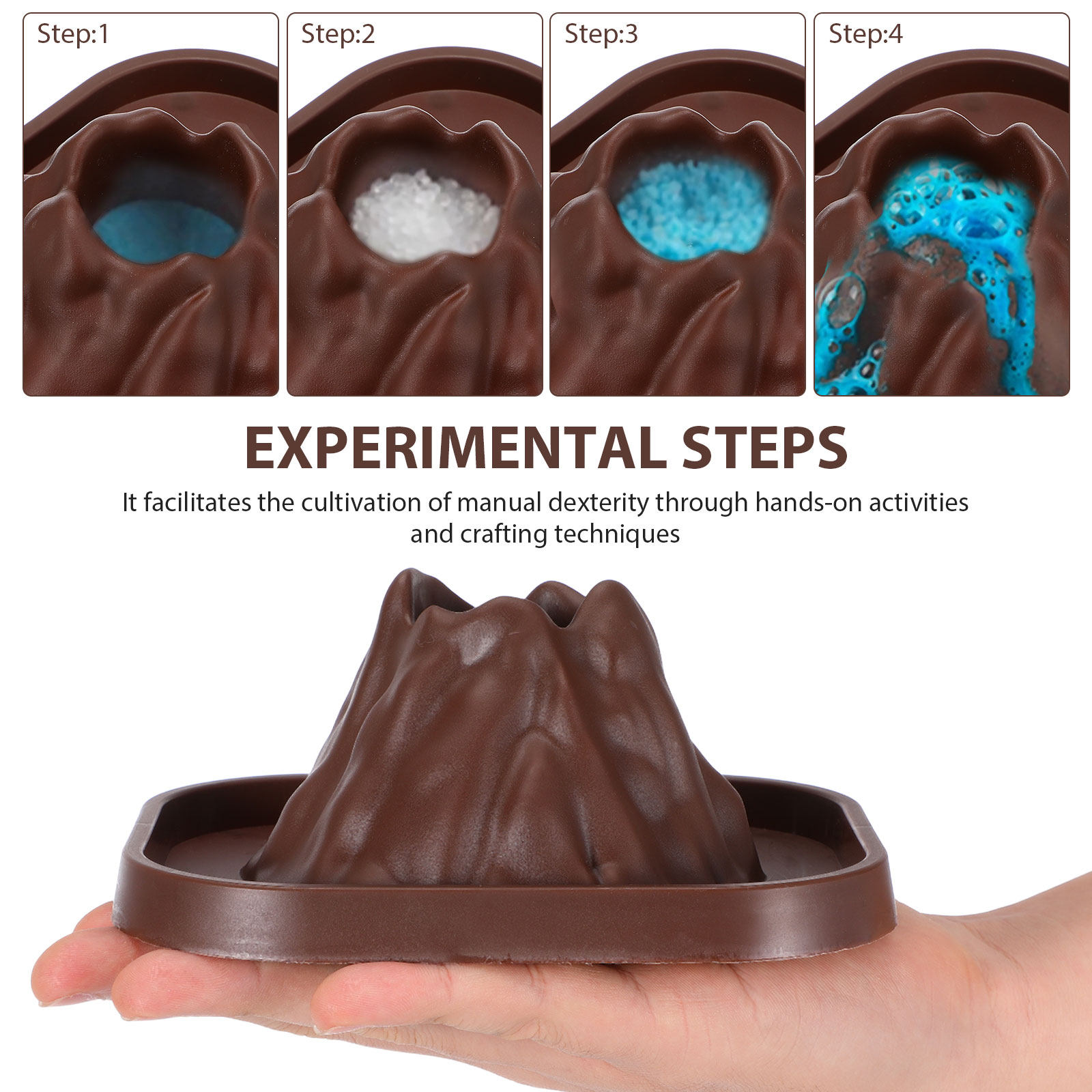 Kit di 10 Stampi per Vulcano p - Science Kit Volcano recensione e prezzo