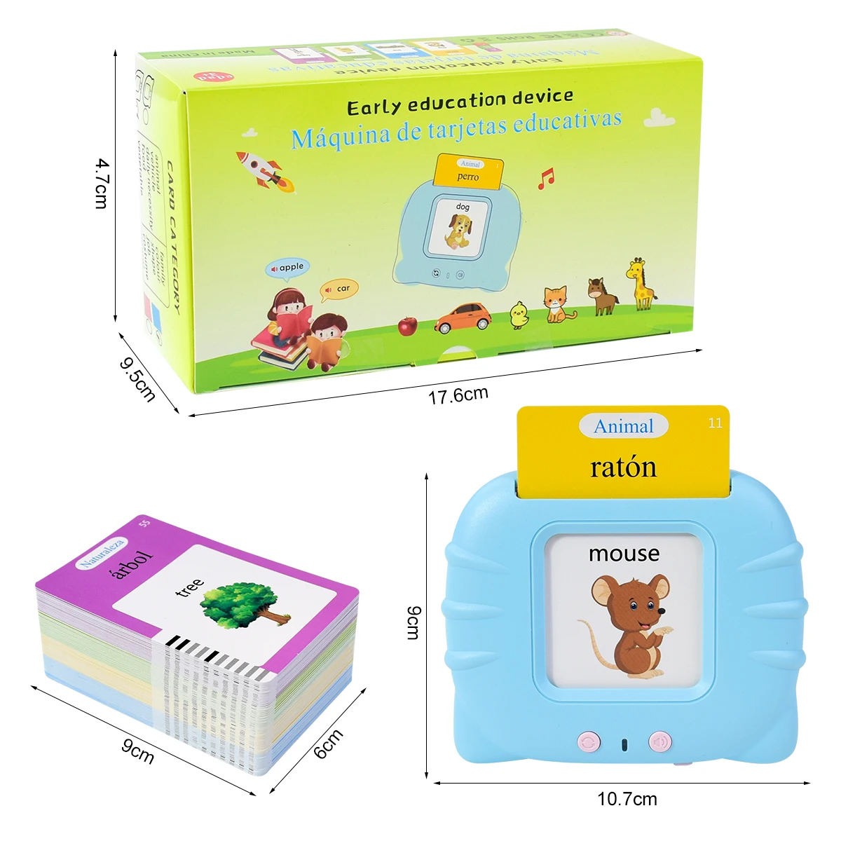 Schede cognitive spagnole elet - Kids Education Words recensione e prezzo