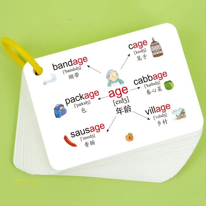 600 parole Mind Map Cards con  - Kids Education Words recensione e prezzo