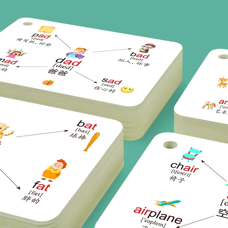 600 parole Mind Map Cards con  - Kids Education Words recensione e prezzo