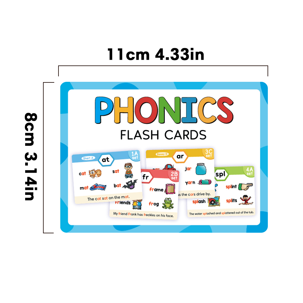 Bambini Phonics Learning Cads  - Kids Education Words recensione e prezzo