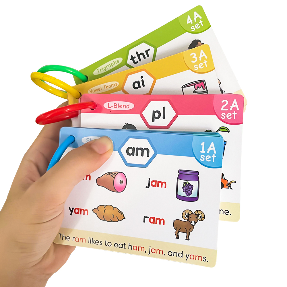 Bambini Phonics Learning Cads  - Kids Education Words recensione e prezzo
