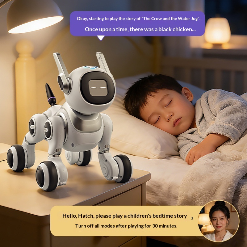 Cane robot Ai Rc attivato tram - Kids Education Free App recensione e prezzo