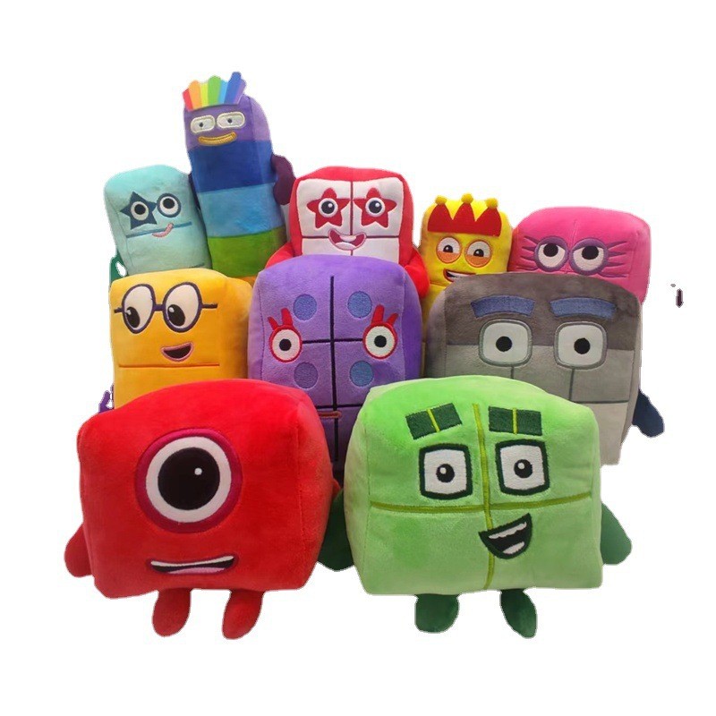 10 Pezzi Peluche a Forma di Nu - Kids Education Number recensione e prezzo