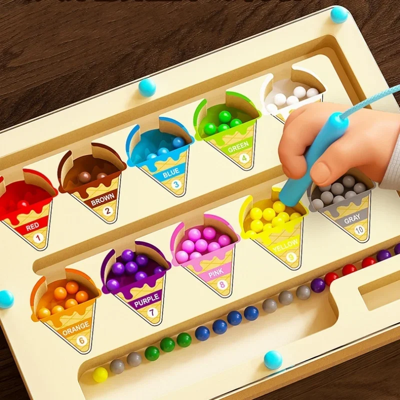 Gelato Labirinto magnetico di  - Kids Education Number recensione e prezzo