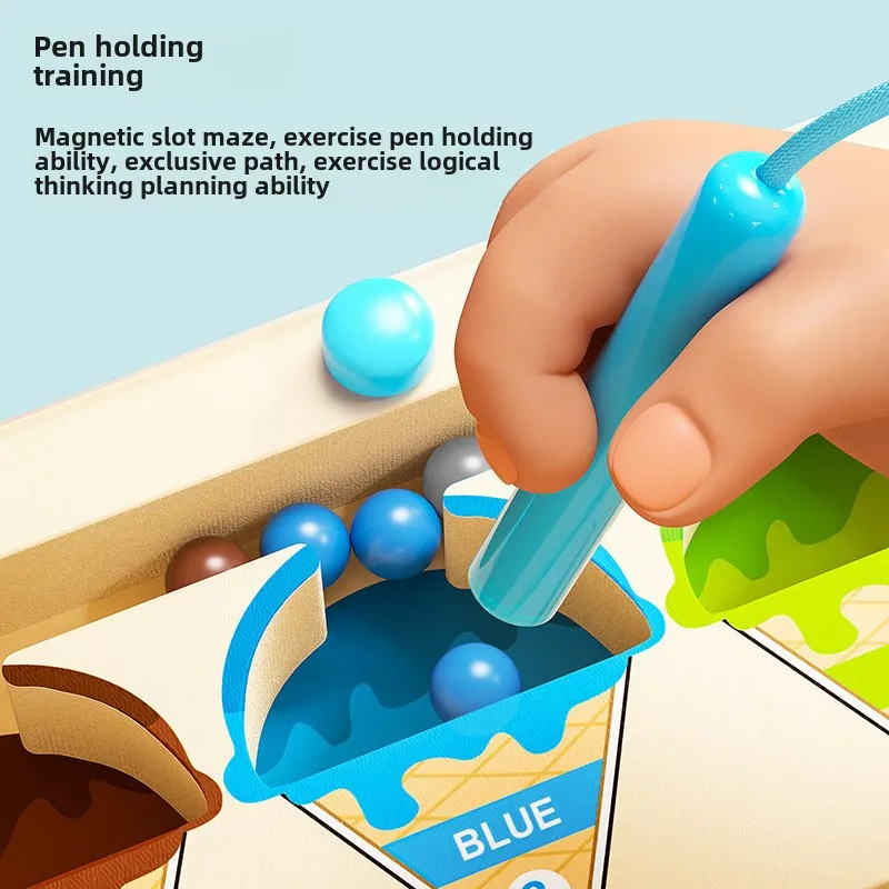 Gelato Labirinto magnetico di  - Kids Education Number recensione e prezzo