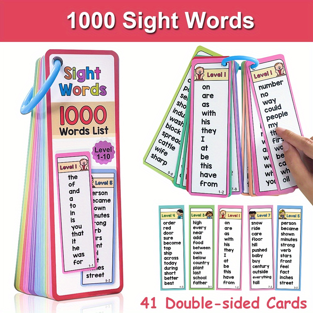 1000 parole visive Schede flas - Kids Education Words recensione e prezzo