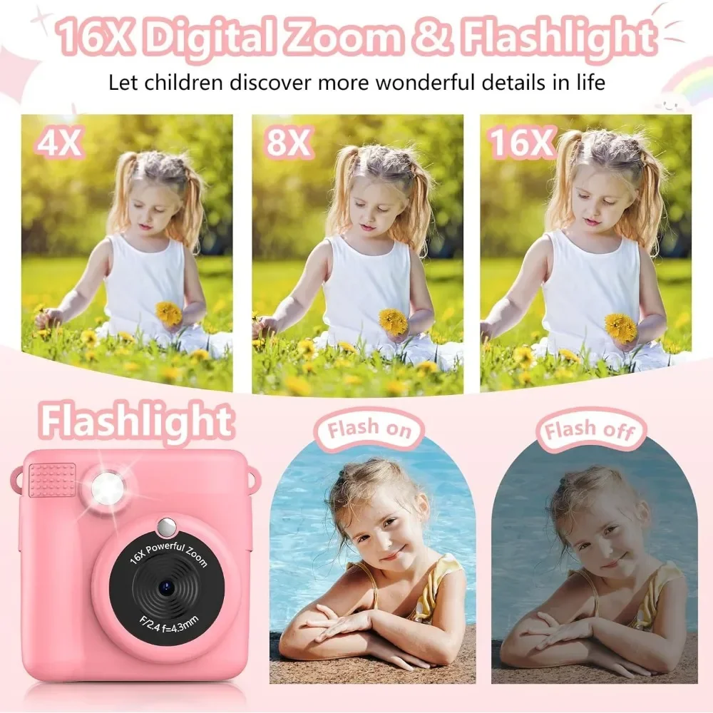 Fotocamera con stampa istantan - Kids Education Free App recensione e prezzo