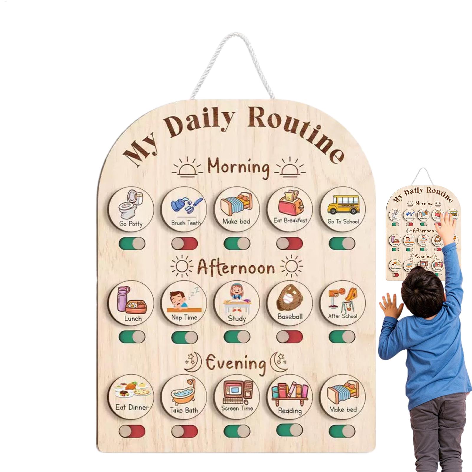 Grafico di routine per bambini - Kids Education Planner recensione e prezzo