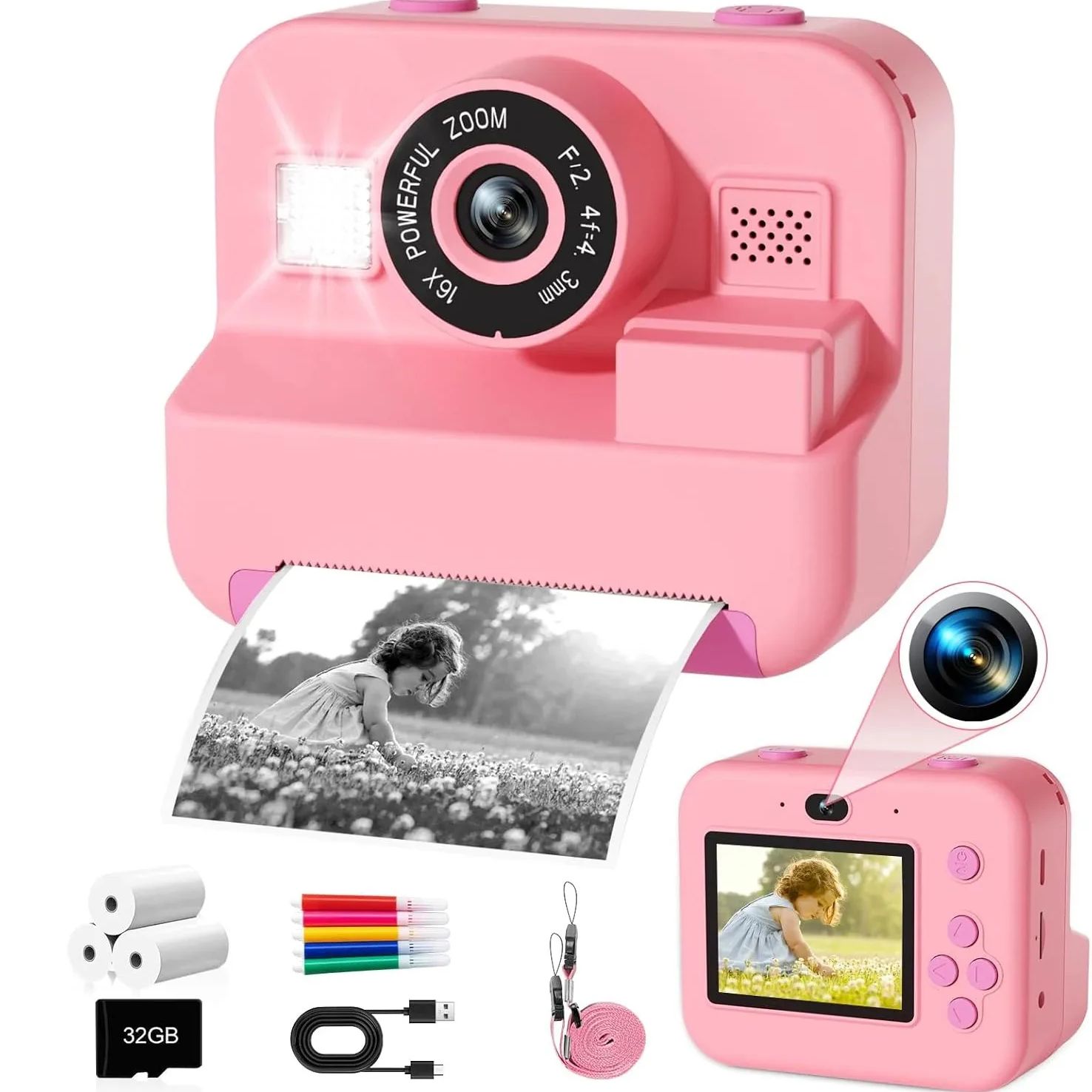 newInstant Print Camera con sc - Japanese Kids Education recensione e prezzo